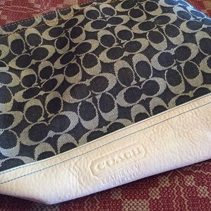Coach denim bag