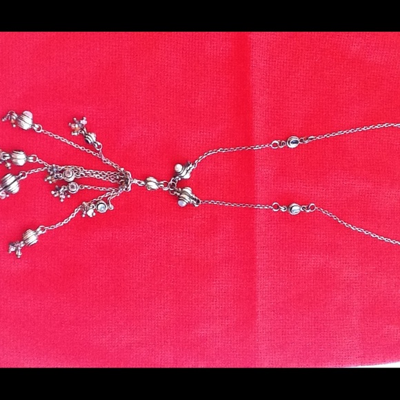 Gorgeous Sterling & authentic stones necklace