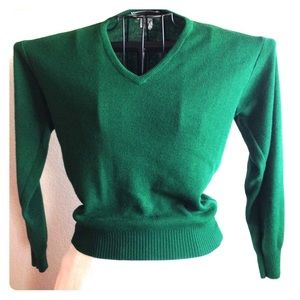 VINTAGE green sweater