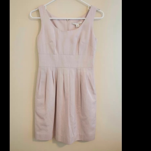 Banana Republic sleeveless beige dress sz 0
