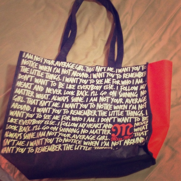 Large miss me beach tote! :) never used !!!