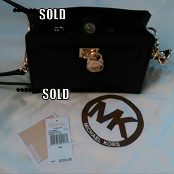 ** SOLD AT MER CAR  ** Authentic MK Hamilton Bag
