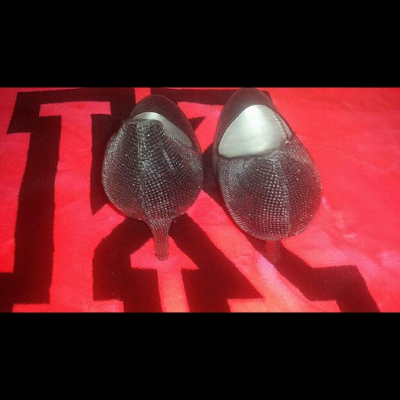 👠Black Sparkly Heels👠 - Picture 3 of 4