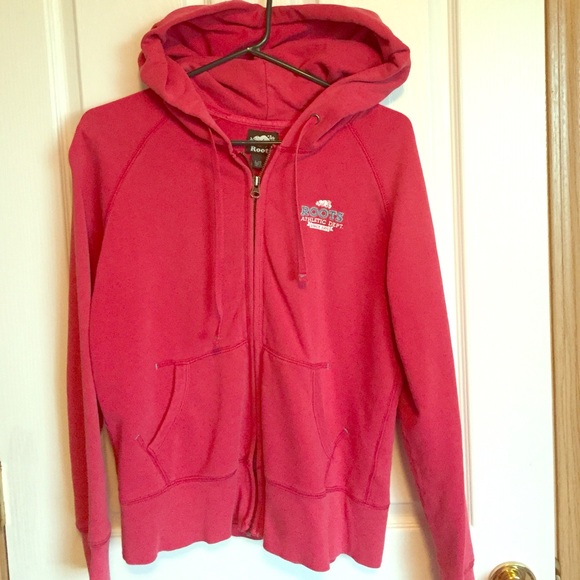 Roots athletic zip up sweatshirt