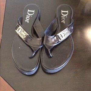 Authentic Dior slippers