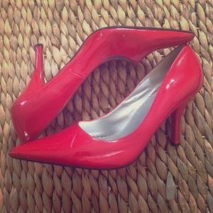 Sale!!! Red Patent Leather Pumps