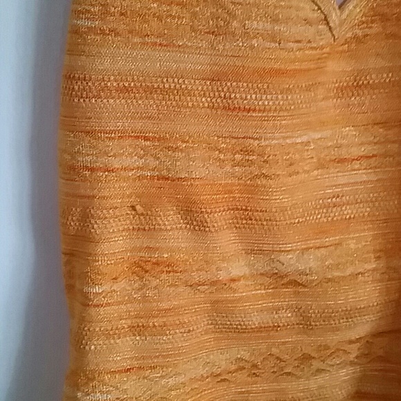 ***SOLD IN BUNDLE***Amazing orange halter size S - Picture 2 of 3