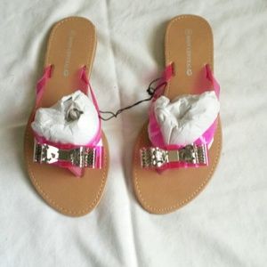 Pink clear Flip Flop