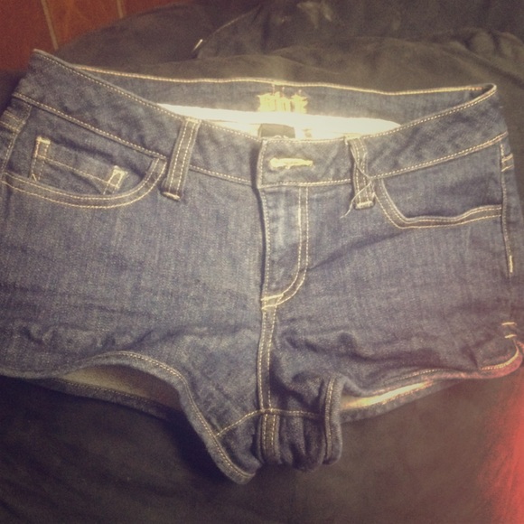 Blue jean shorts size M