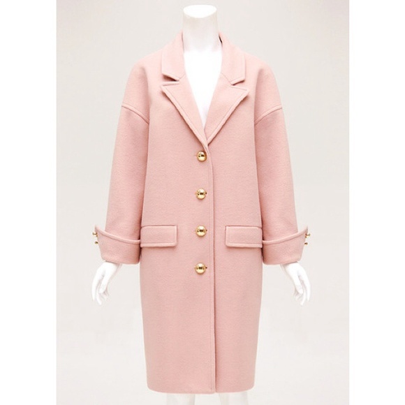 Pink Trench Coat