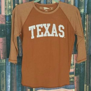 UT Longhorn baseball tee