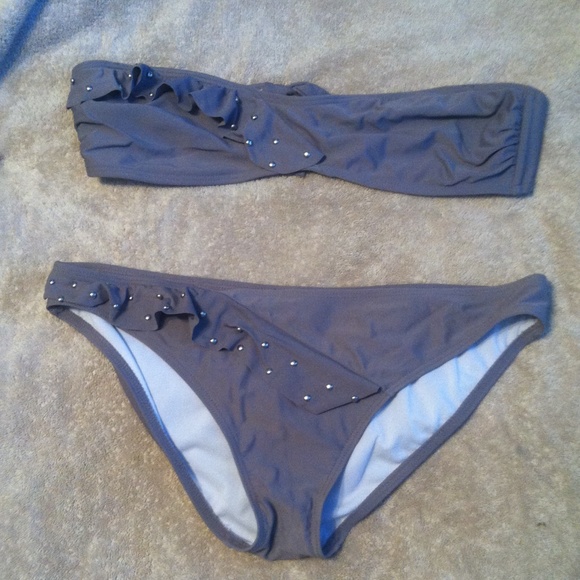 Two piece swim suit