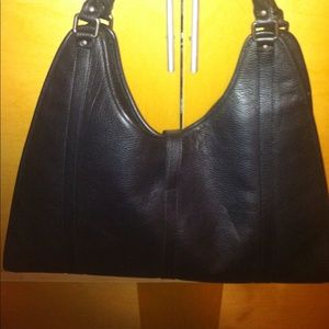 Gucci black large Bardot handbag