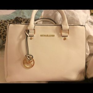 brand new white MK bag
