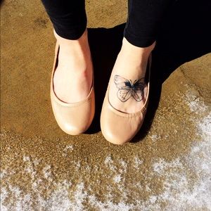 Lucky Brand Nude Flats | Size 7.5