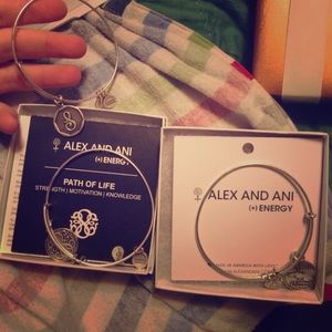 3 Alex and Ani bracelets