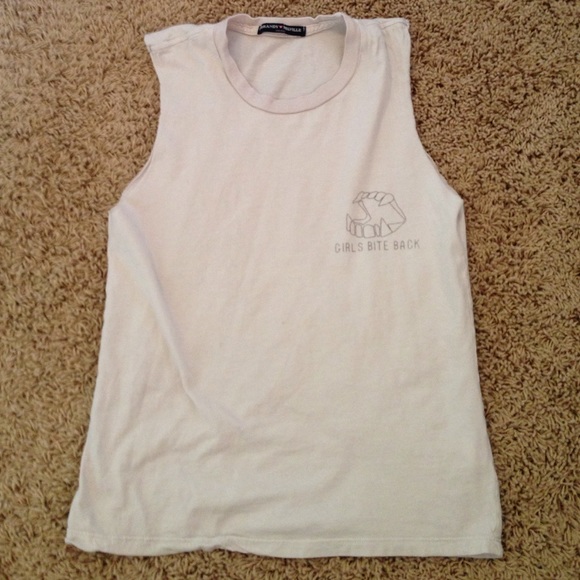 brandy girls bite back muscle tee