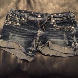 Miss me denim shorts