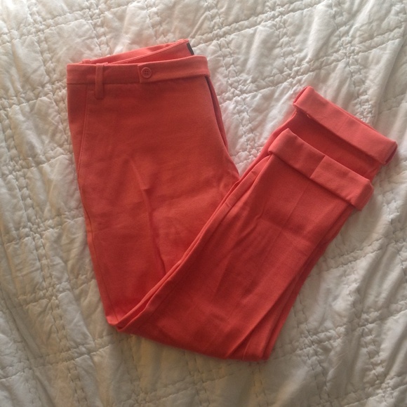 Coral Crop Pants