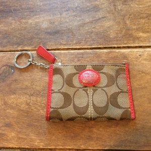 COACH (authentic) key holder/small wallet