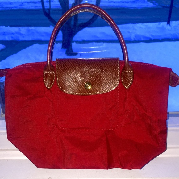 Red Longchamp Le Pliage