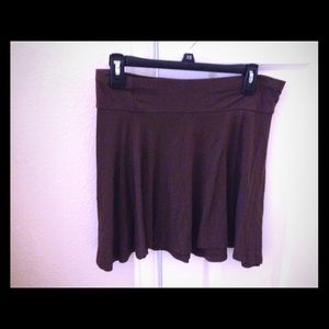 Brown skirt