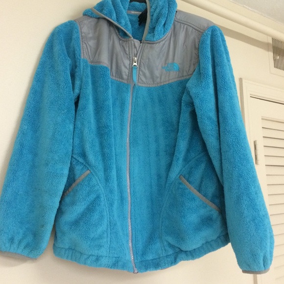 Baby Blue Oso The North Face Fleece Jacket