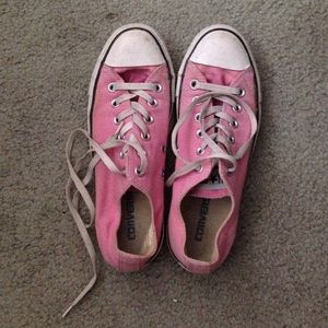 Pink converse worn to my prom