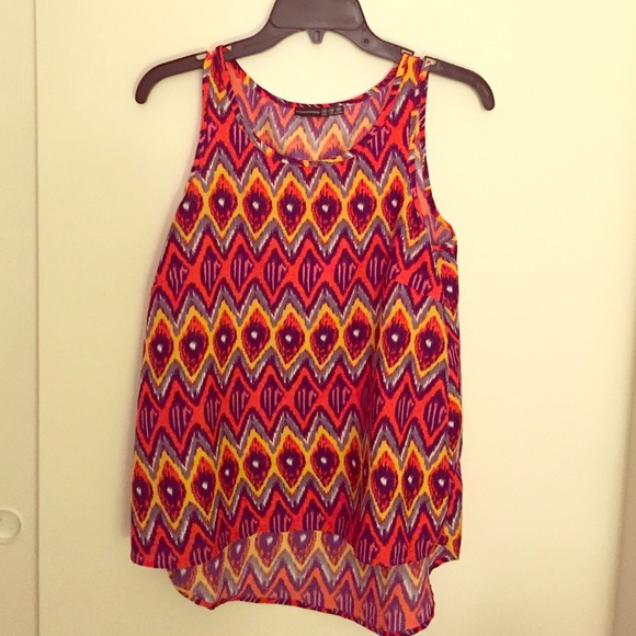 Tribal Print Tank Top