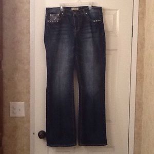 Size 14 Earl Jeans with some bling bling