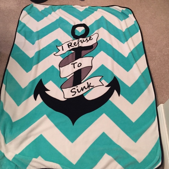 I Refuse to sink soft blanket