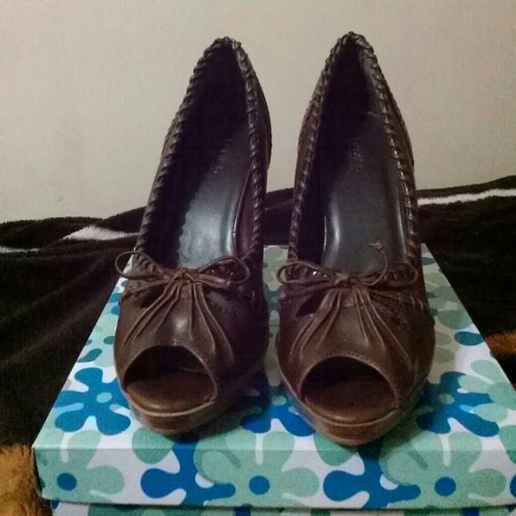Brown heels