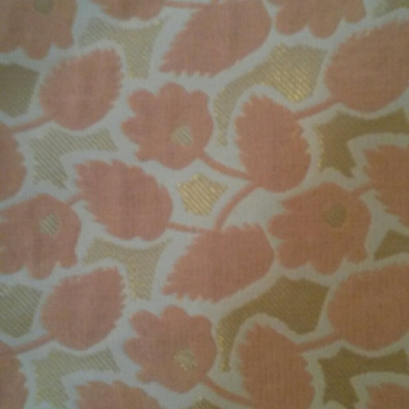 *SOLD* NWT Peach and Gold Skirt - Picture 2 of 4