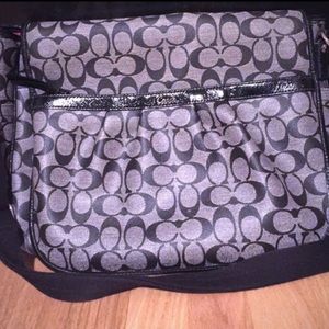 Coach diaper bag