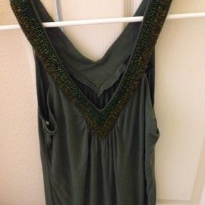 V-neck tank
