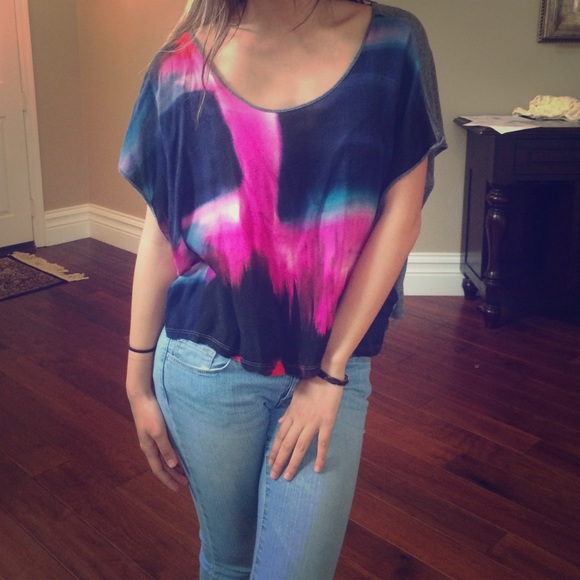 Northern lights loose t shirt