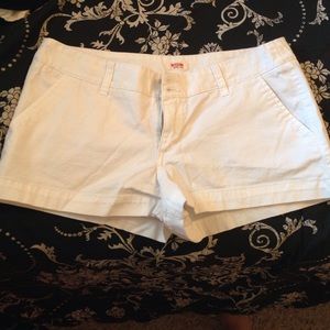 More white shorts!