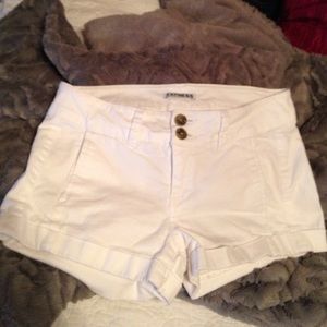White shorts
