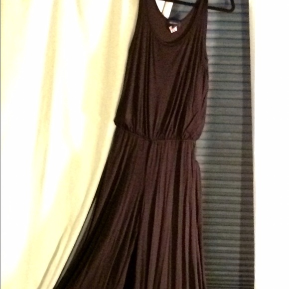 Tank jumpsuit.  I'm 5'6" can wear with a heel