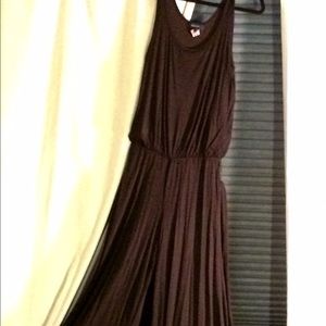 Tank jumpsuit.  I'm 5'6" can wear with a heel