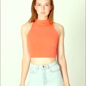 AA turtle neck cropped top