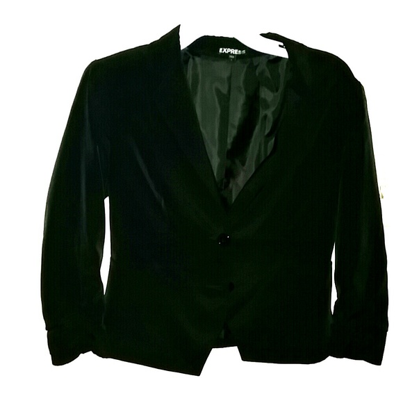 REDUCED!!! Black cropped  3/4 sleeves blazer