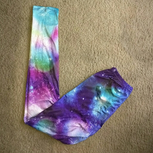 Galaxy Print Leggings
