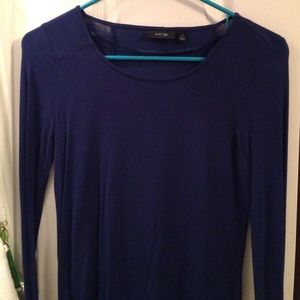 Long sleeve navy shirt