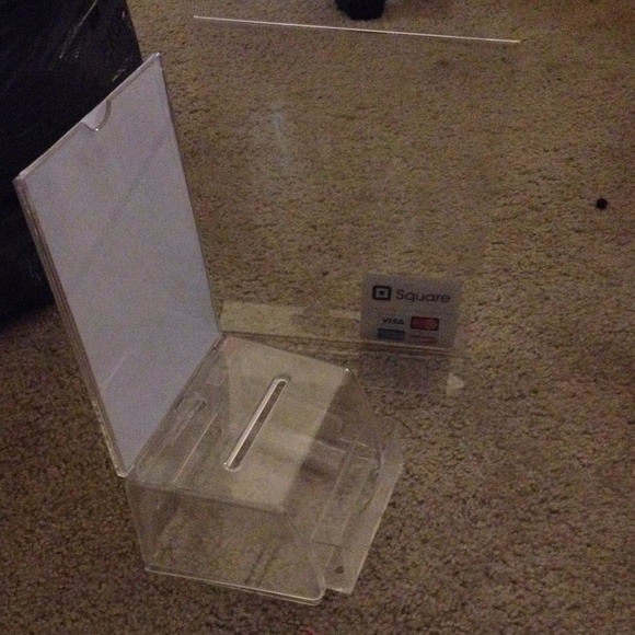 Bundle! - acrylic suggestion box + shipping scale