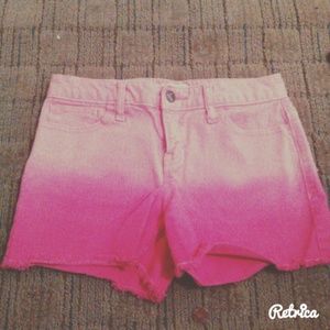 Pink ombre Shorts