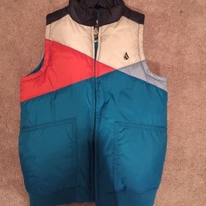 Volcom boys puffer vest