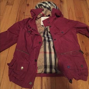 Kids Burberry Fall Jacket