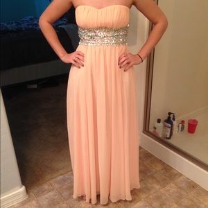 My junior year prom dress