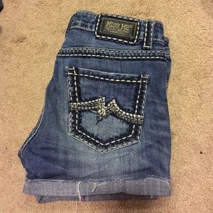 Miss me boyfriend cut off shorts